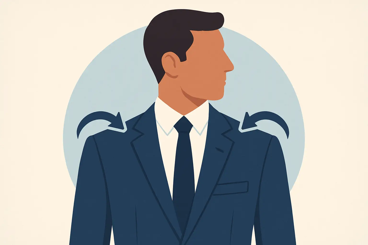 How a Suit Jacket Should Fit at the Shoulders