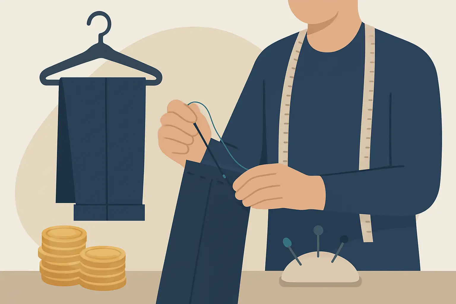 Trouser hemming cost in the UK: what you’ll pay