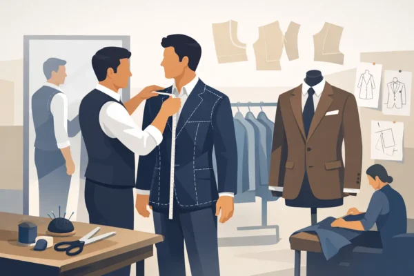 Bespoke Suit Fitting Process Explained