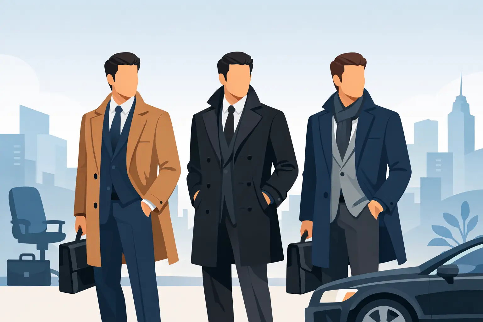 Best Overcoat Styles for Business Wear