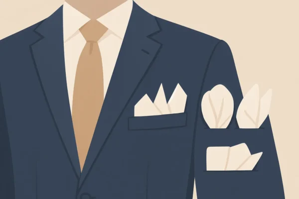 Wedding Pocket Square Folds That Look Expensive