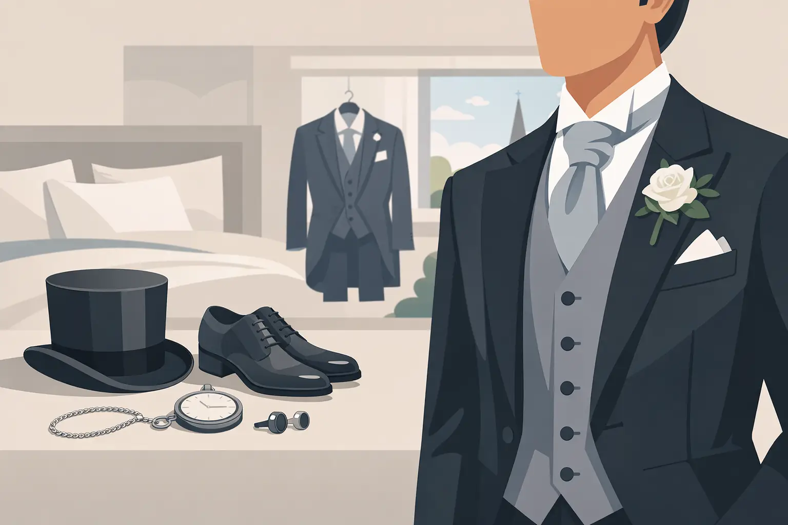 A Guide to Men’s Wedding Morning Dress