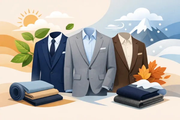 Best Suit Fabrics for All Season Wear