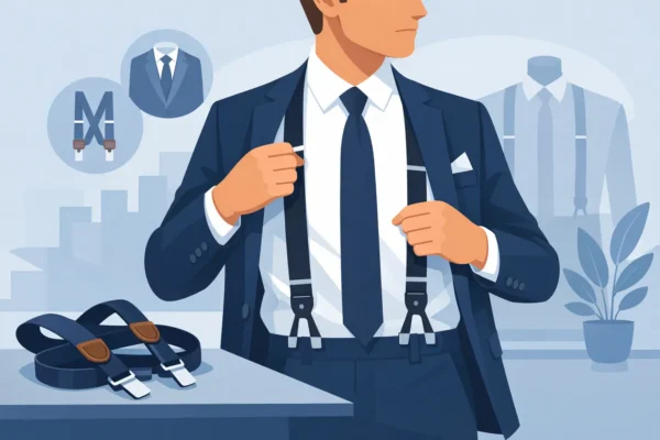 How to Style Braces With a Suit Properly