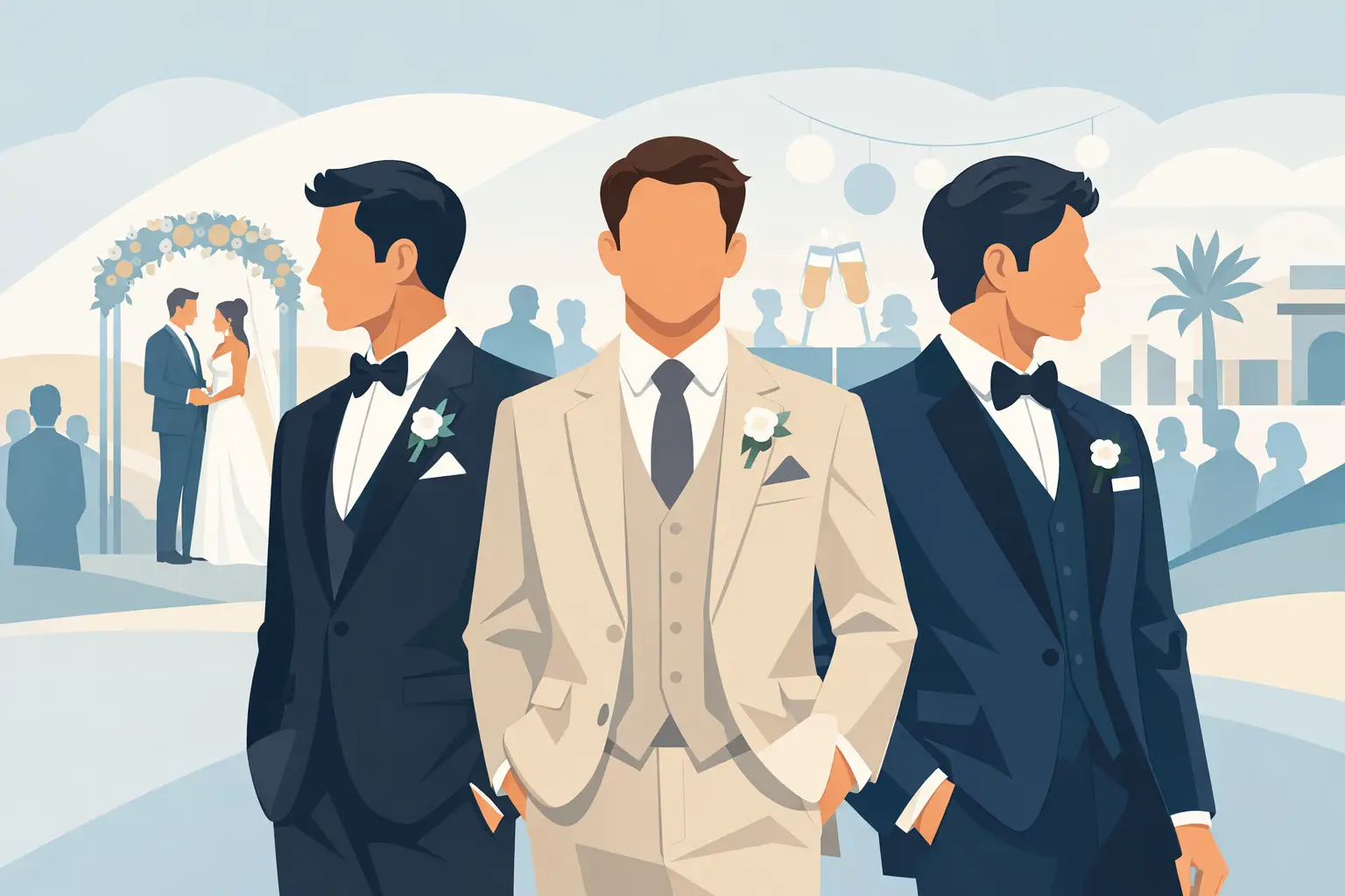 Mens Formalwear Trends for Modern Weddings