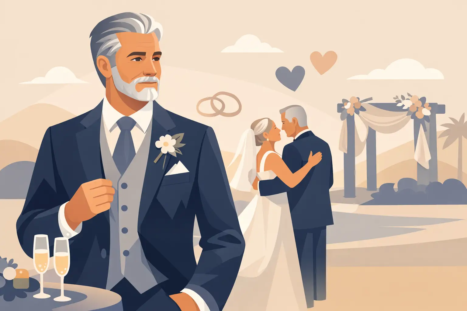 Best Wedding Suits for Older Grooms