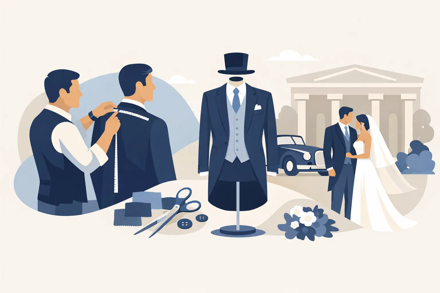 Case Study Wedding Morning Suit Commissioning