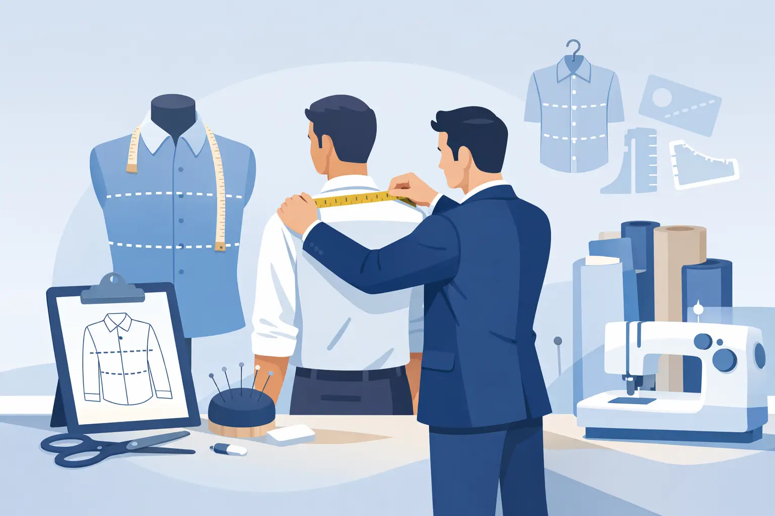 Guide to Bespoke Shirt Measurements