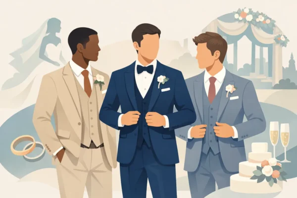 Wedding Suits That Look Right in Person