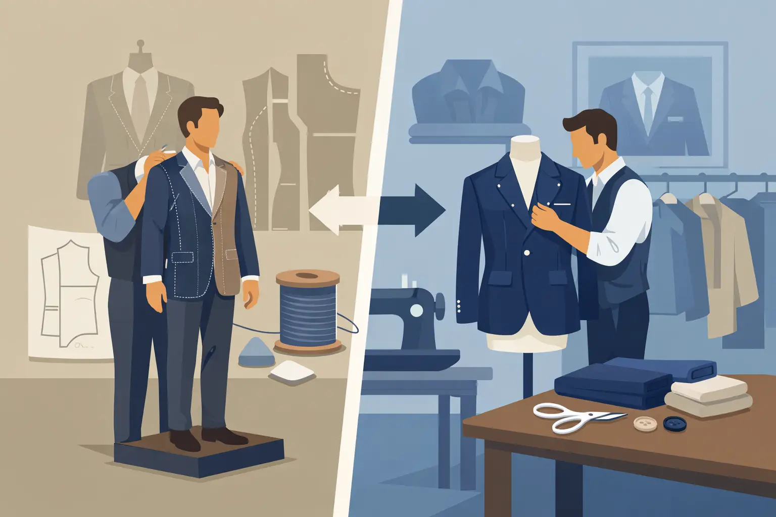 What Is the Difference Between Bespoke and Custom?
