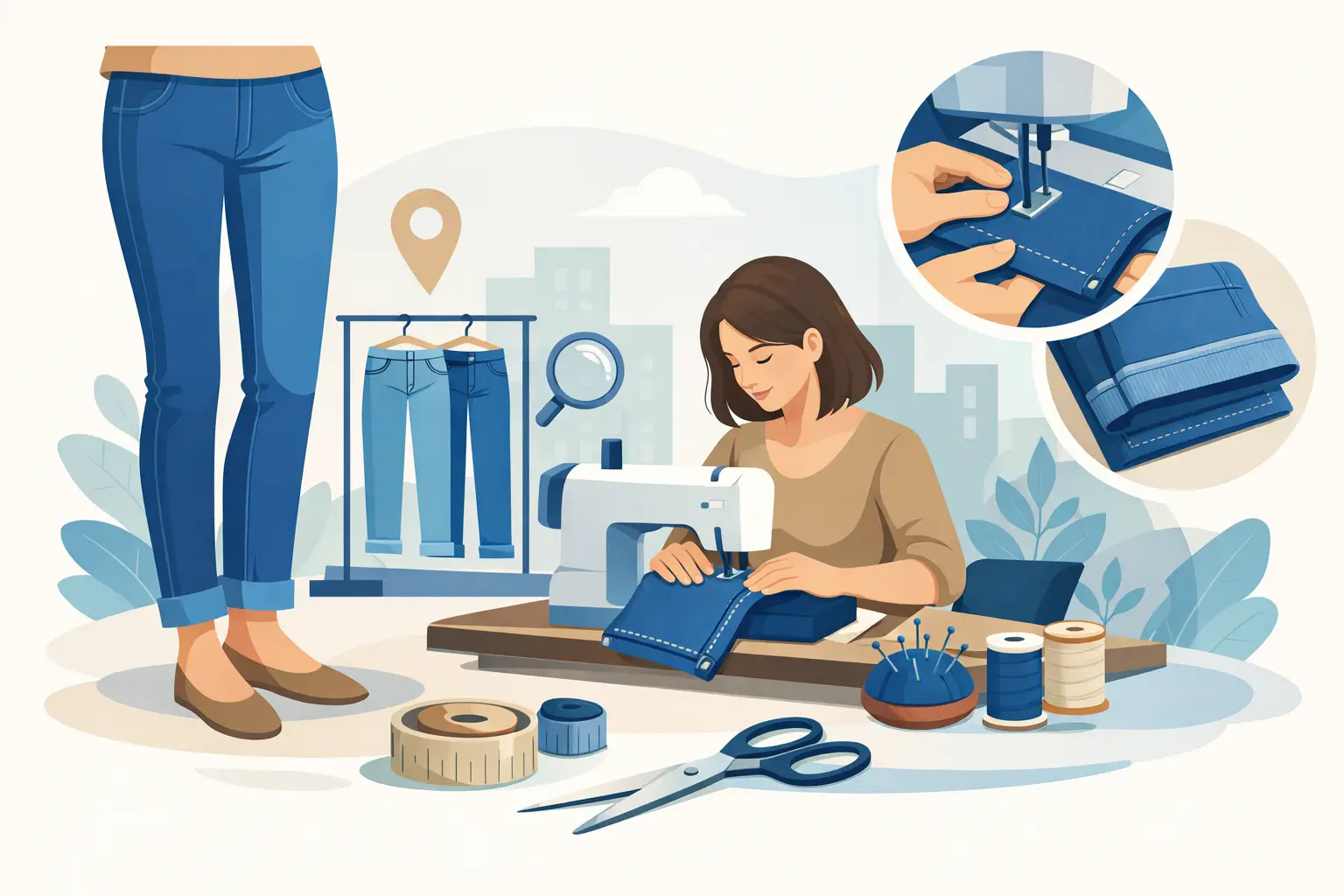 Womens Jeans Hemming Near Me: What to Look For