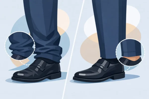 How to Stop Trousers from Bunching at Ankles