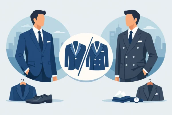 Single vs Double Breasted Suit Guide