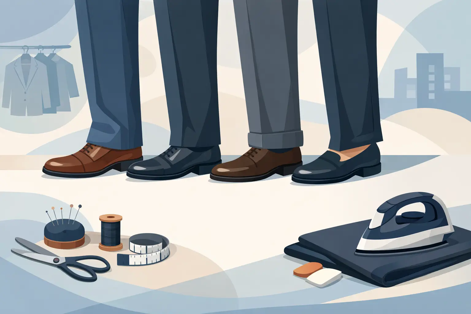 A Guide to Trouser Hemming Options for a Sharper Fit