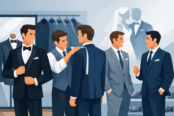 Groomsmen Suit Fitting Guide for a Sharp Wedding