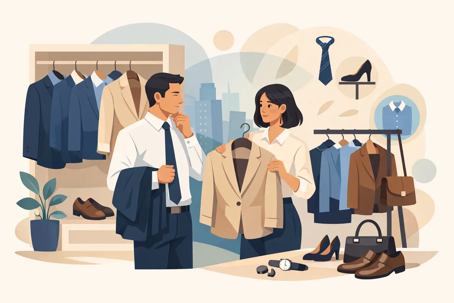 How to Build a Business Wardrobe Properly