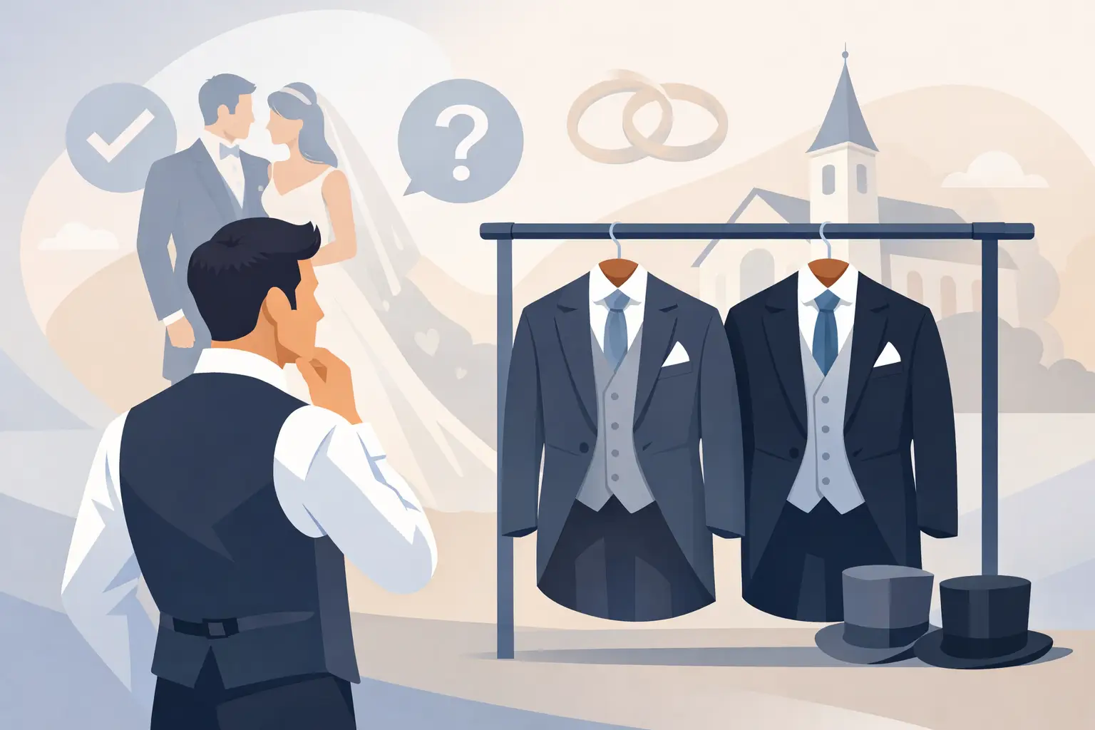 How to Choose a Wedding Morning Coat with Confidence