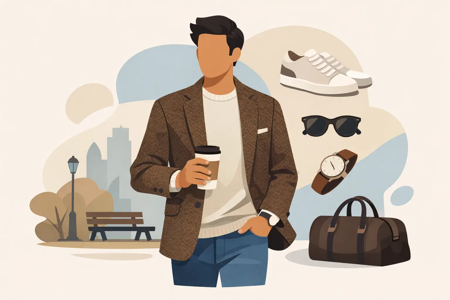 How to Style a Tweed Jacket Casually for Men