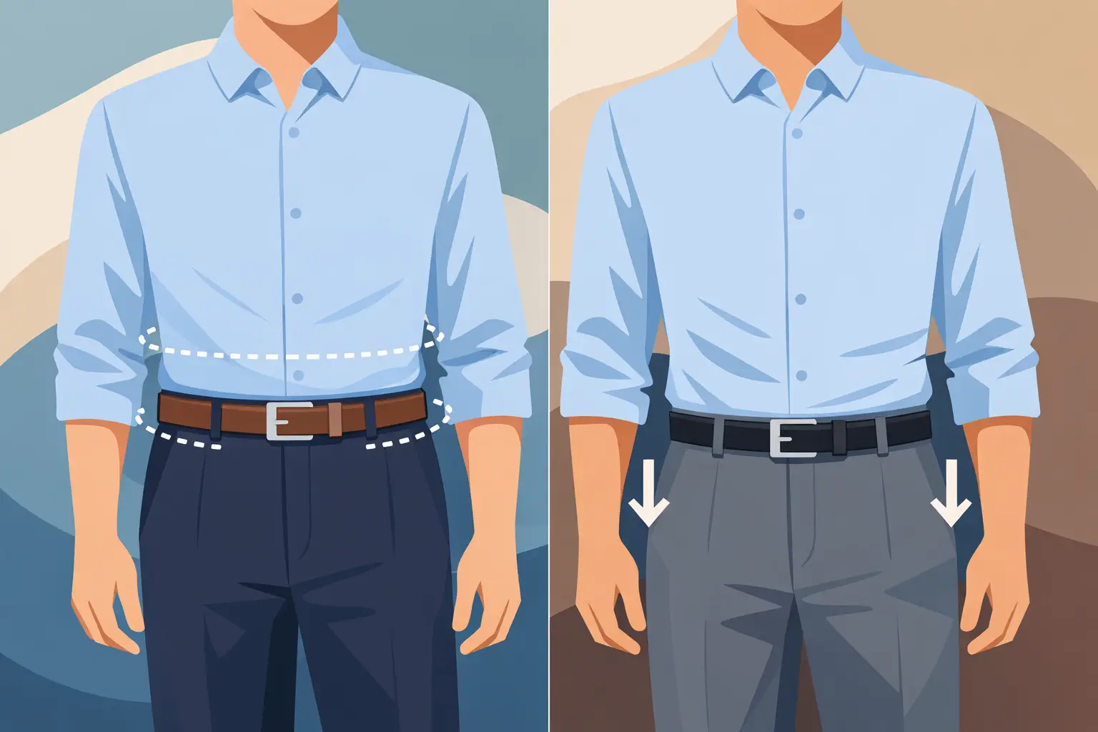 Should Trousers Sit on the Natural Waist?