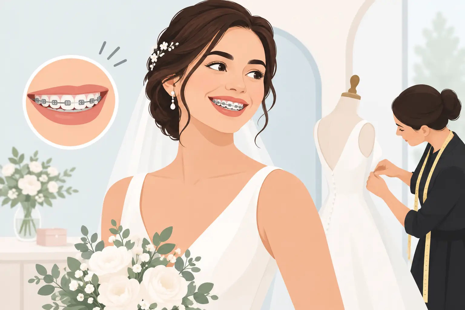 Are Braces Suitable for Weddings? A Tailor’s View