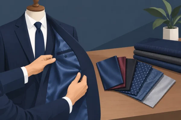 How to Select Bespoke Lining for Your Suit