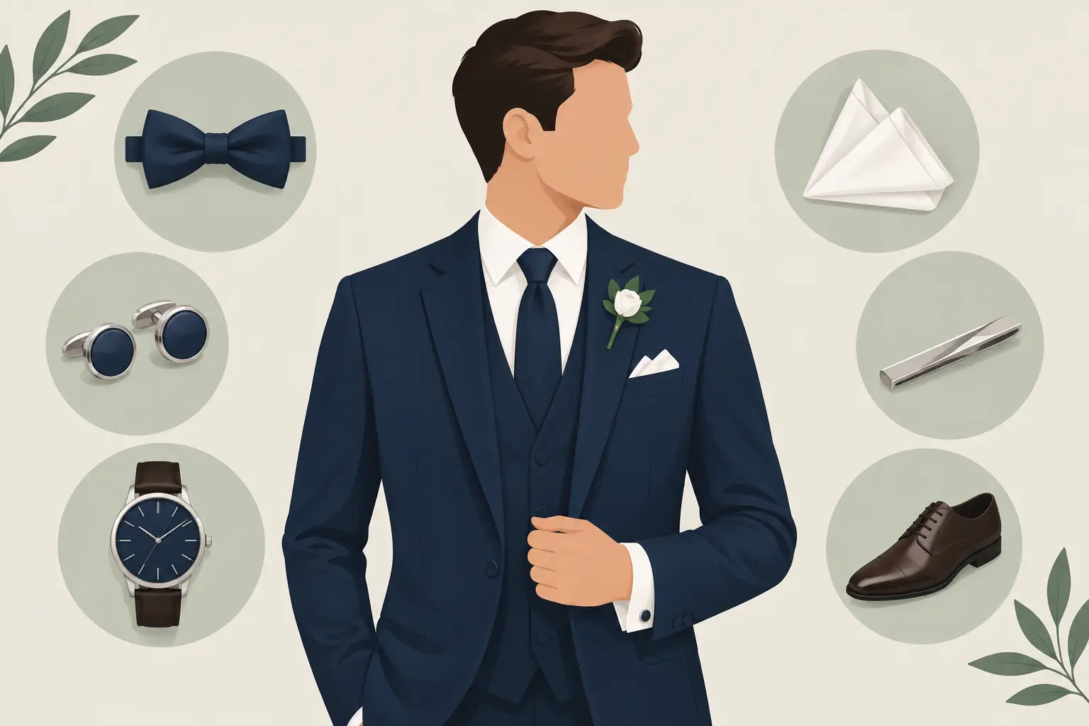 Wedding Suit Accessories That Complete the Look