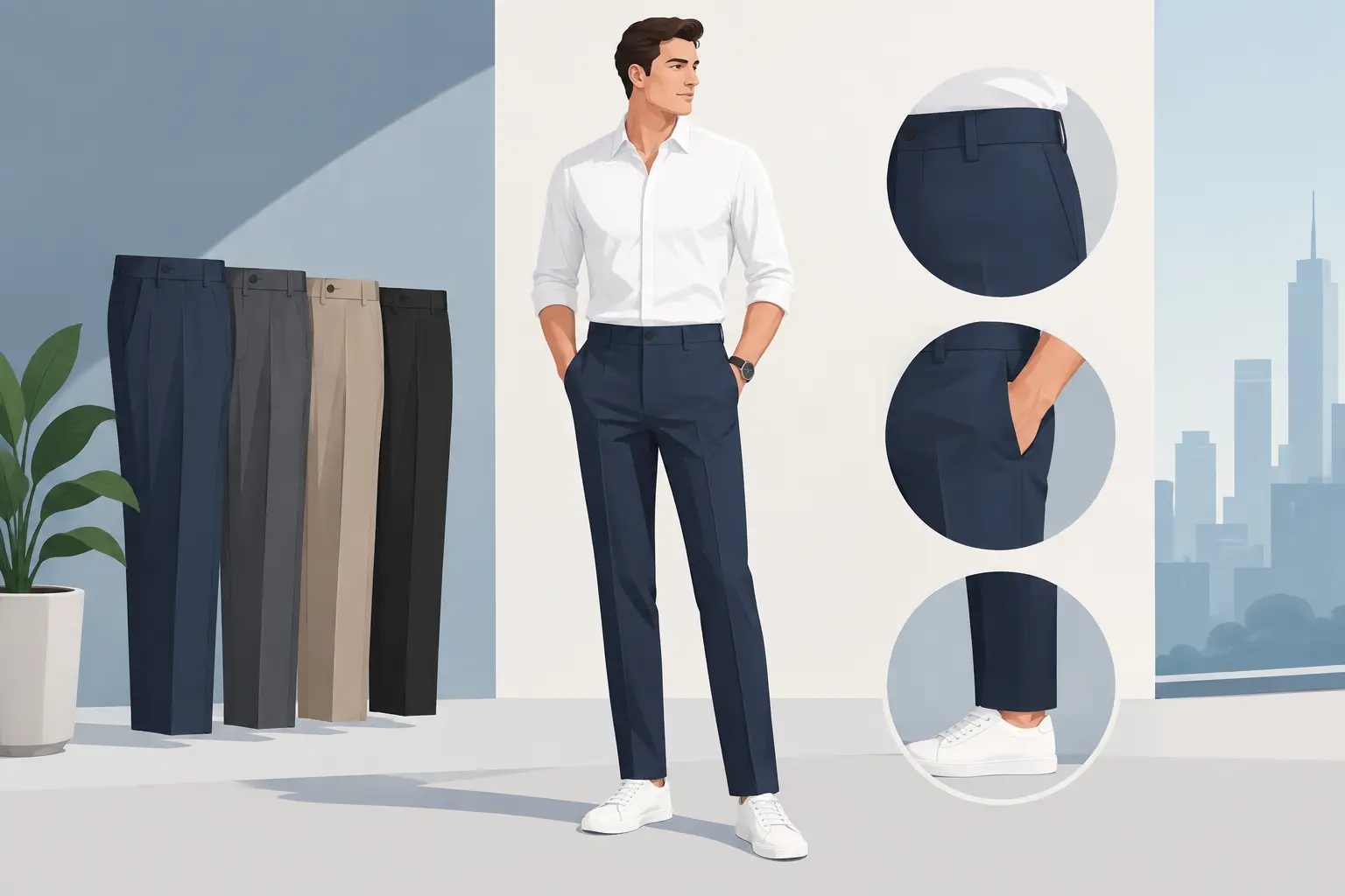 Best Trousers for Tall Men: Fit That Holds Its Line