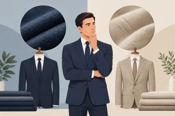 Wool Versus Linen: Which Suit Fabric Fits?